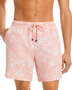 Peter Millar Mens Regular fit Trunks Swimwear XXL / 7 Pink