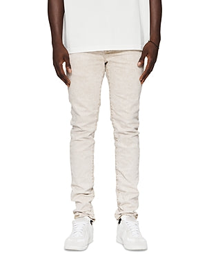 Purple Brand Mens Fit Jeans Denim Pants 38 x 34 Beige Solid