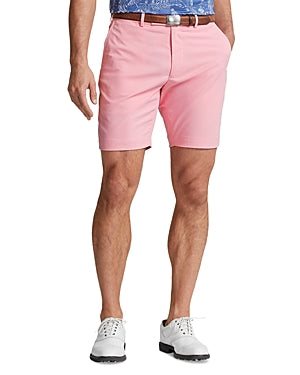 Polo Ralph Lauren RLX Stretch Twill Tailored Fit 9" Performance Shorts 34 Pink