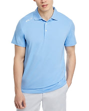 RLX Polo Ralph Lauren Mens Regular Fit Polo Shirt Light Blue Large