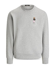 RLX Mens Ralph Lauren Golf Polo Bear Crewneck Sweatshirt Large Grey