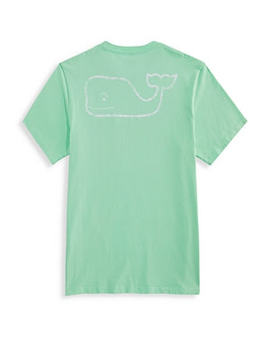 Vineyard Vines Mens Regular fit Short Sleeve T-Shirt Shirt Large Green Solid