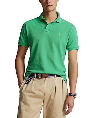 Polo Ralph Lauren Men Classic fit Short Sleeve Polo Shirt XL Green Solid