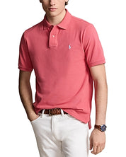 Polo Ralph Lauren Men Classic fit Short Sleeve Polo Shirt XXL Red Solid