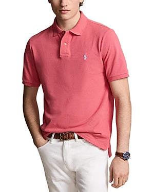 Polo Ralph Lauren Men Classic fit Short Sleeve Polo Shirt XXL Red Solid