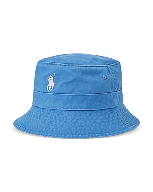 Polo Ralph Lauren Men Regular fit Chino Bucket Hat S/M Blue