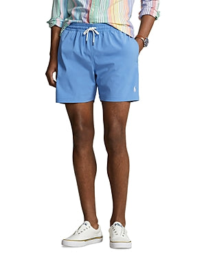 Polo Ralph Lauren Mens Regular fit Swim Trunks Swimwear XXL Blue Solid