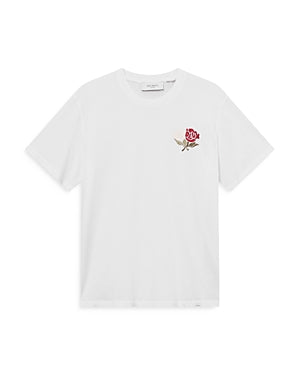 Les Deux Mens Regular fit Short Sleeve T-Shirt Shirt Large White Solid
