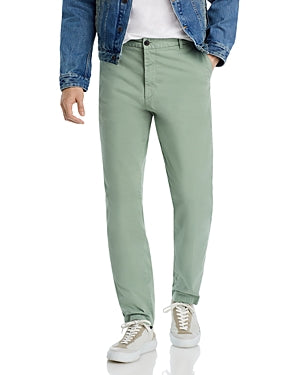 Hugo Boss Mens Kane Regular Fit Chinos Pants 40R x 32 Green Solid
