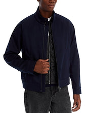 Hugo Boss Mens L-Colan Jacket Coat 44R Navy Blue