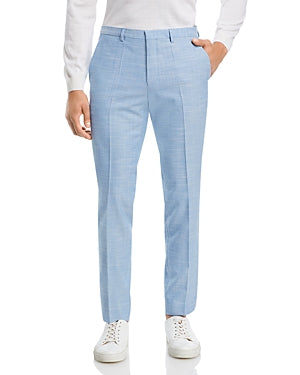 Hugo Boss Mens Extra-Slim fit Dress Pants 36 / 32 Light Blue