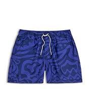Oas Rapture Mens Tailored Fit 4.3" Swim Trunks Blue XL