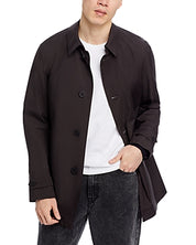 Herno Mens Laminar Goretex Raincoat Coat 50 IT / 40 US Medium Black Waterproof