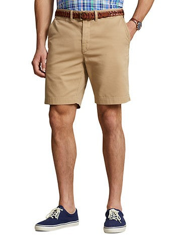 Polo Ralph Lauren Mens Classic fit Chinos Shorts 52 Beige Solid