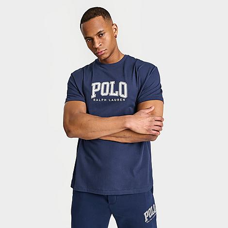 Polo Ralph Lauren Mens Classic fit Short Sleeve Graphic T-Shirt Shirt Small Blue