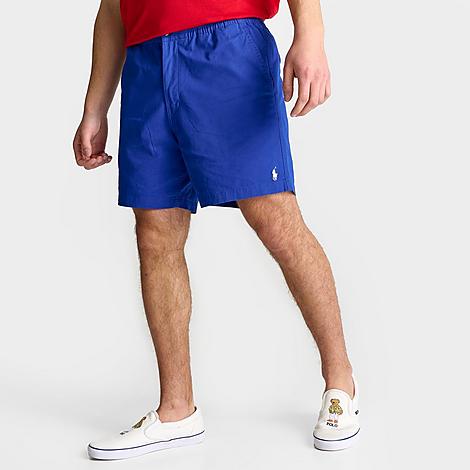 Polo Ralph Lauren Mens Classic fit Chinos Shorts XXL Blue Solid Stretch
