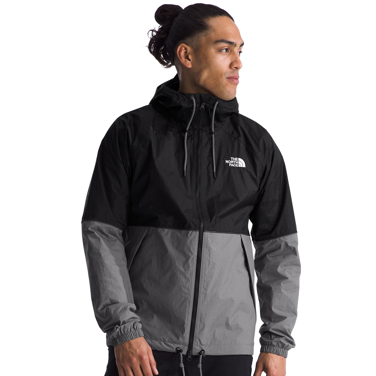 The North Face Mens Raincoat Coat XXL Black Solid