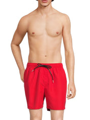 Karl Lagerfeld Paris Mens Regular fit Swim Trunks Swimwear Large / 5 Black