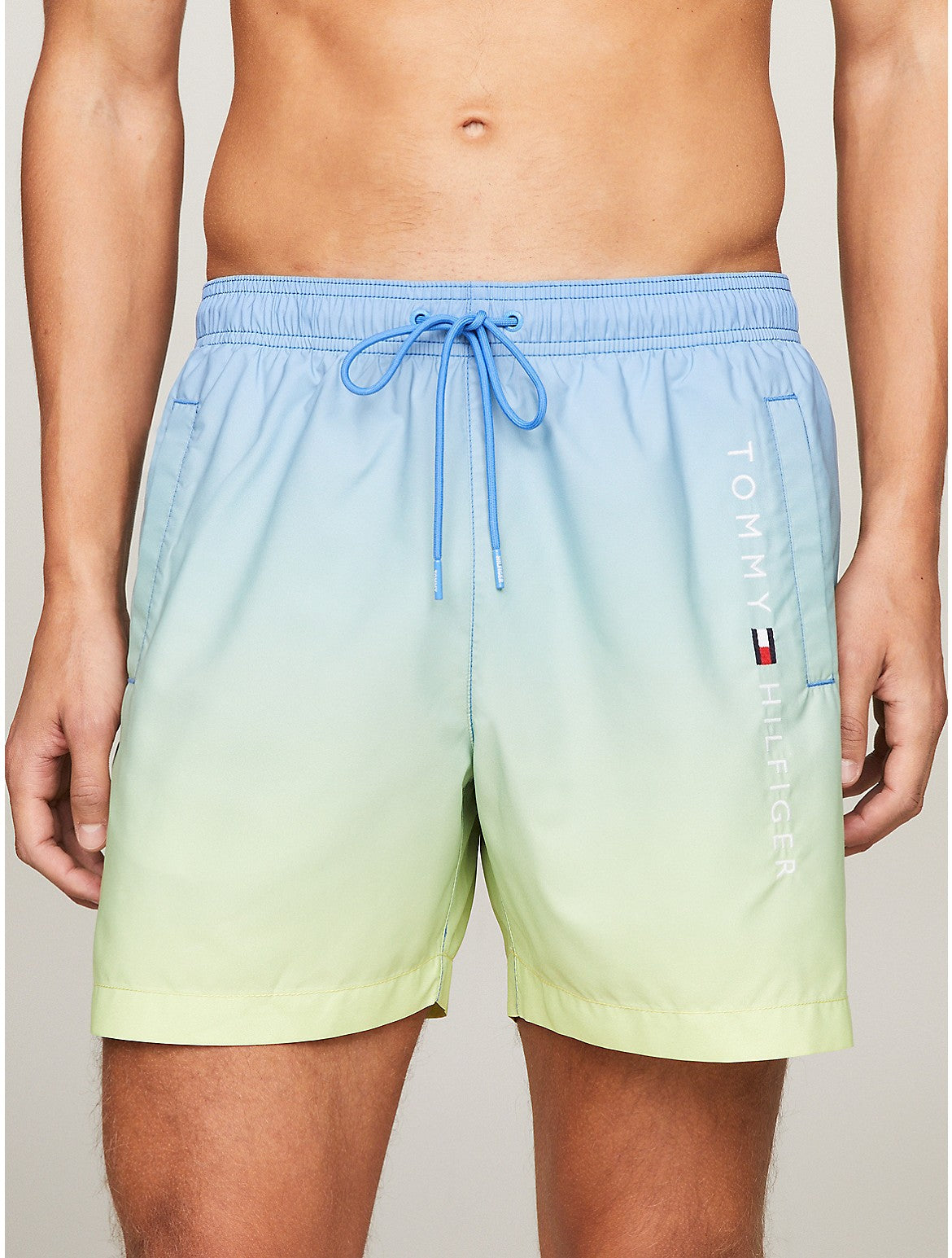 Tommy Hilfiger Mens Regular fit Swim Trunks Swimwear XXL Blue