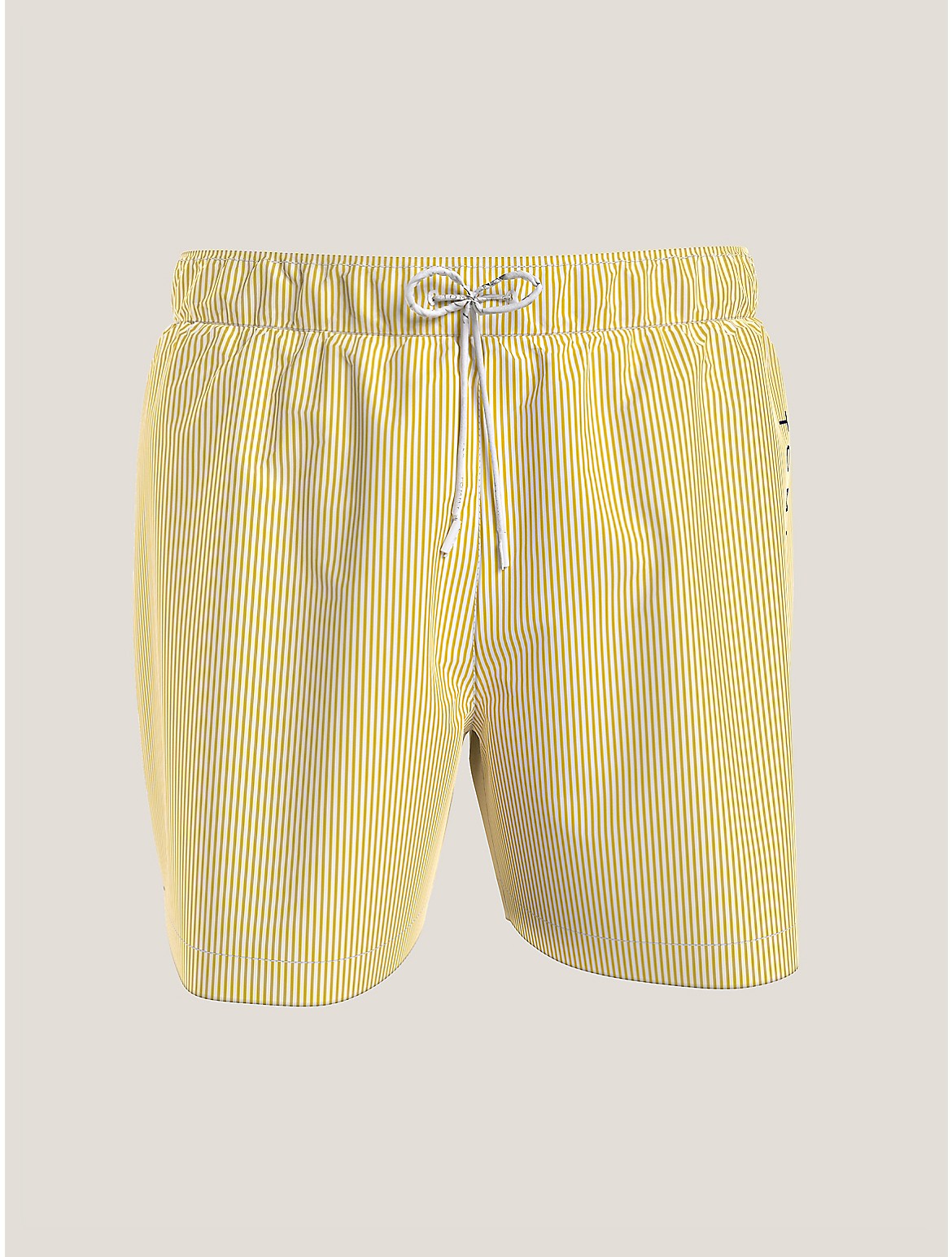 Tommy Hilfiger Men Regular fit Swim Trunks Swimwear XL / 5 Yellow Striped