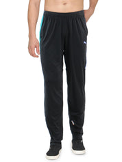 Puma Slim Fit Speed Mens Running Fitness Athletic Pants Large Black / Purple