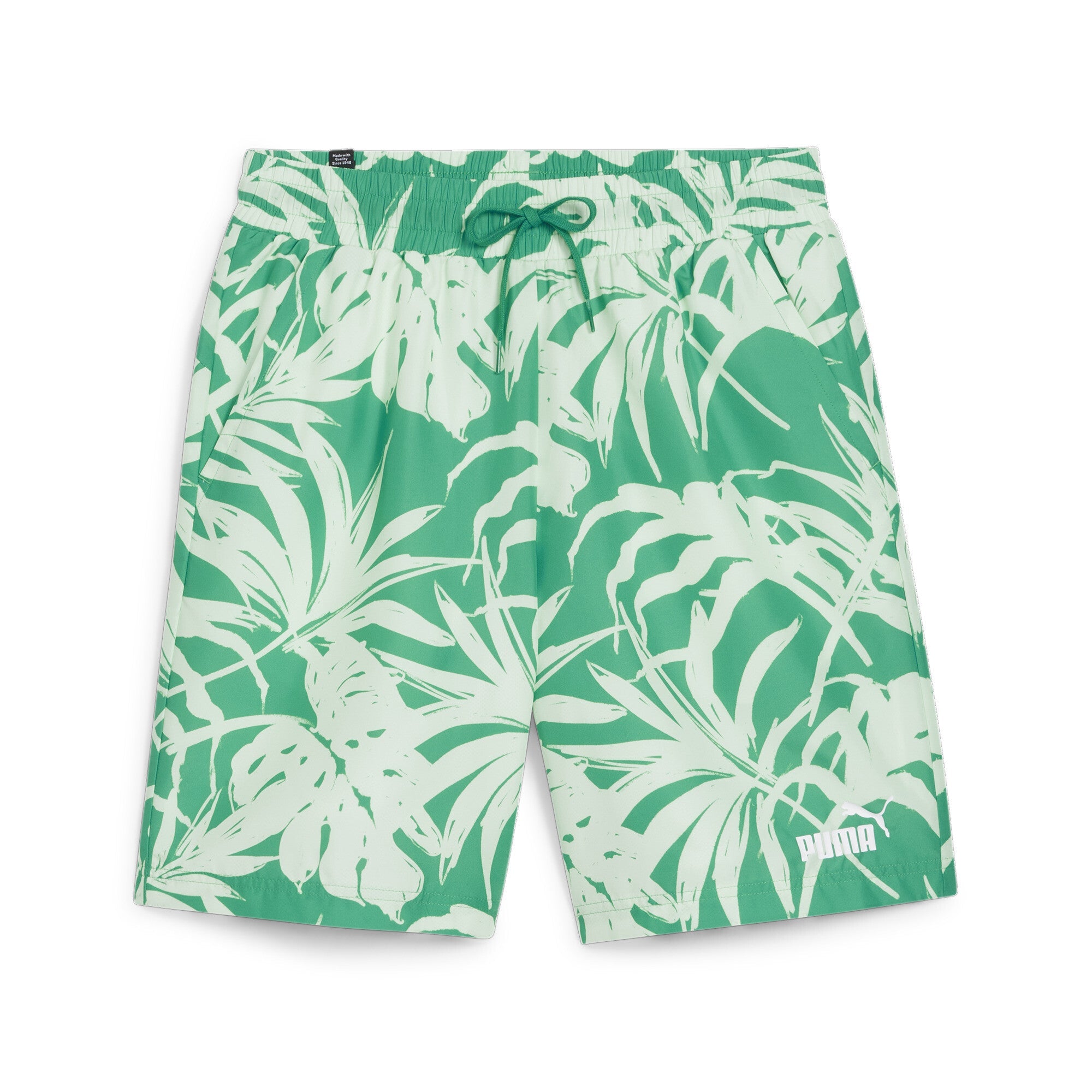 Puma Mens Regular fit Casual Shorts XL / 8 Green Floral