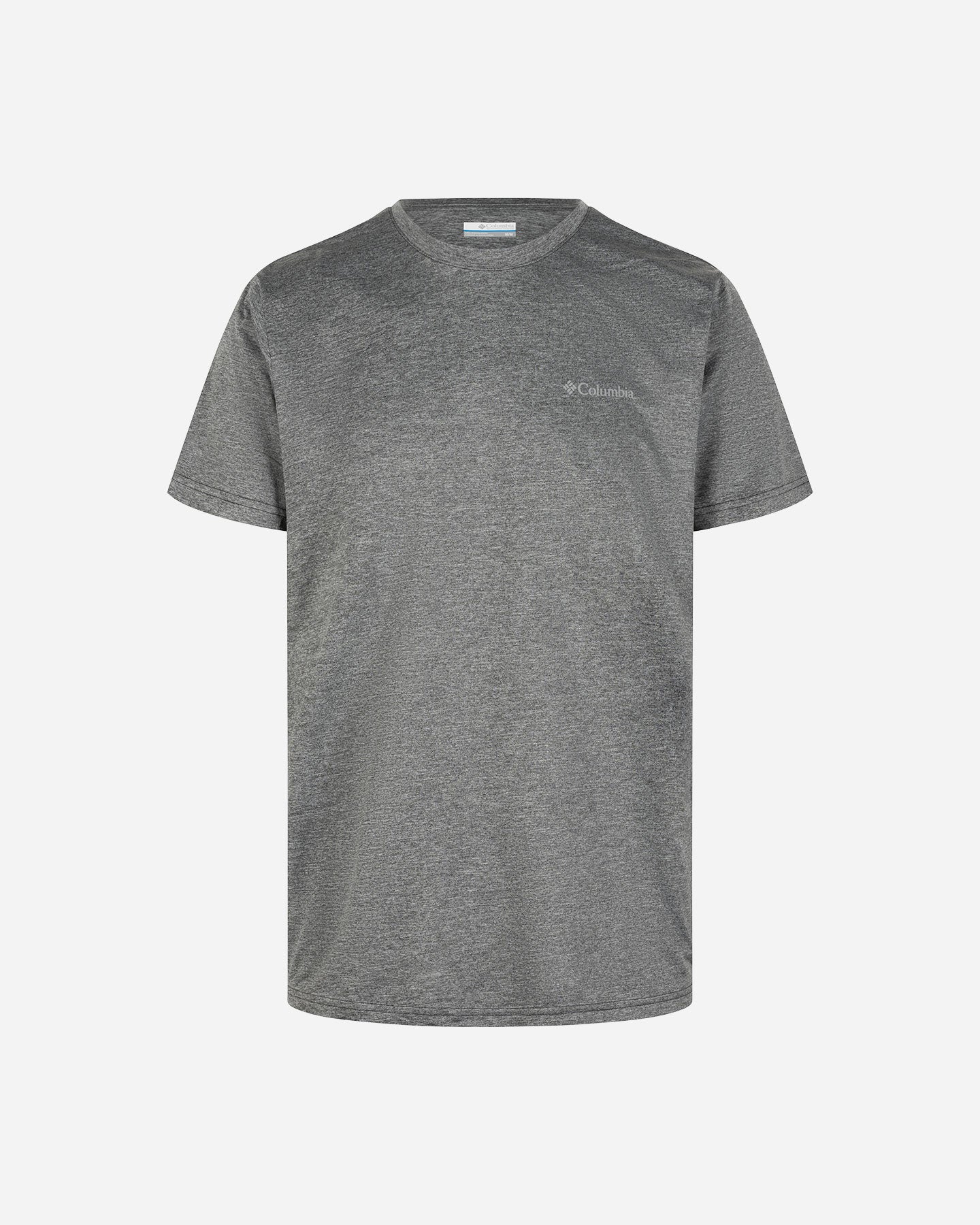 Columbia Men Regular fit Short Sleeve T-Shirt Shirt Small Grey Solid