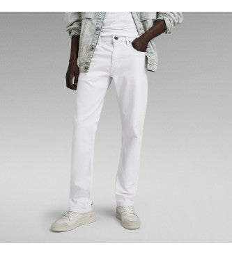 G-star Raw Mens Straight fit Denim Jeans 31 / 32 White Solid