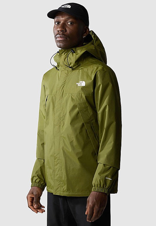 The North Face Mens Regular fit Casual Antora Jacket Coat XXL Green Waterproof
