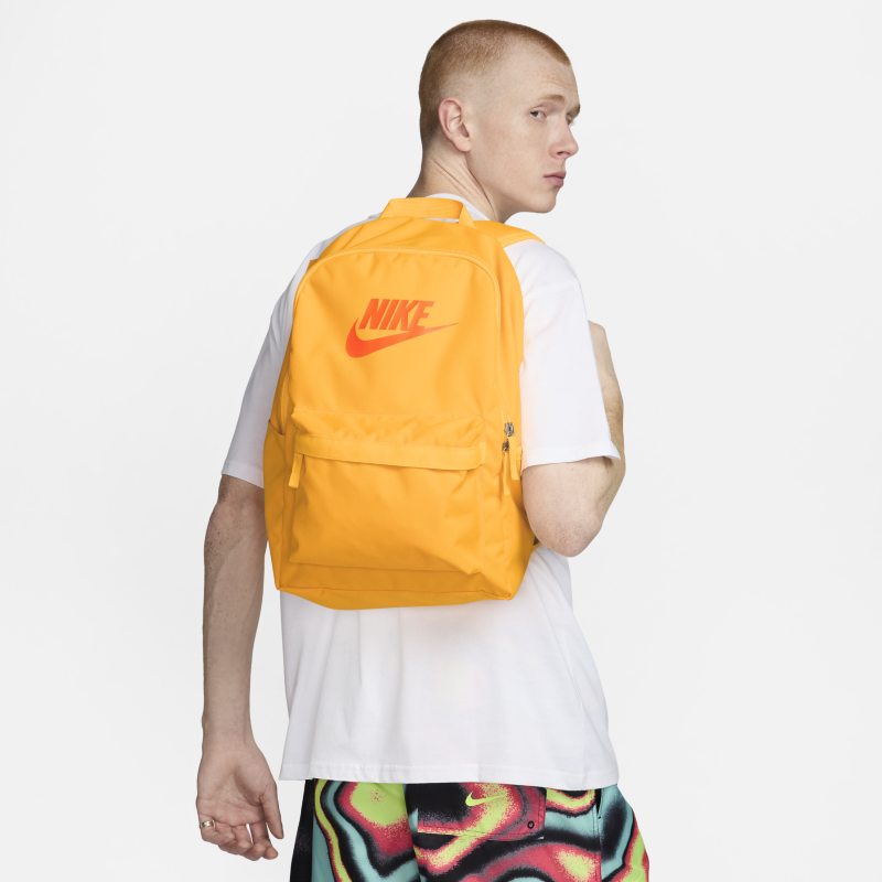 Nike Store Mens  fit Backpack Bag Orange