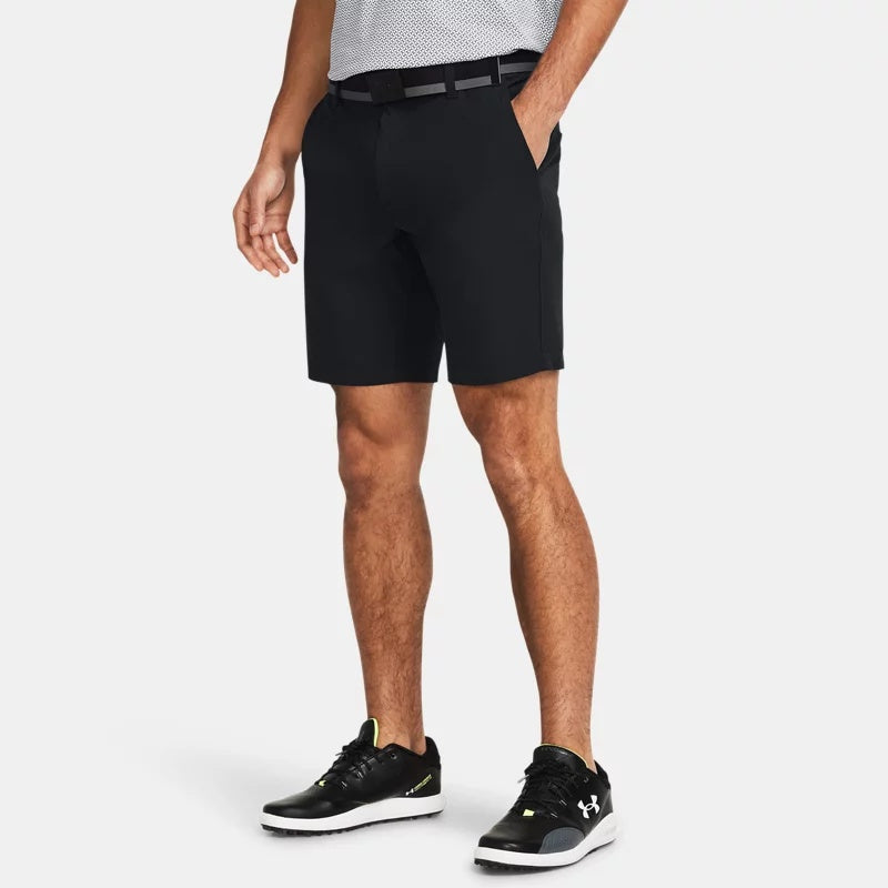 Under Armour Men Regular fit Golf Shorts 40 / 9 Black Solid