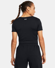 Under Armour Women Regular fit Short Sleeve T-Shirt Shirt XS Black Solid