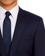 Hugo Boss Mens Modern Fit Suit Jacket 44 Regular Navy Blue 5048169648001