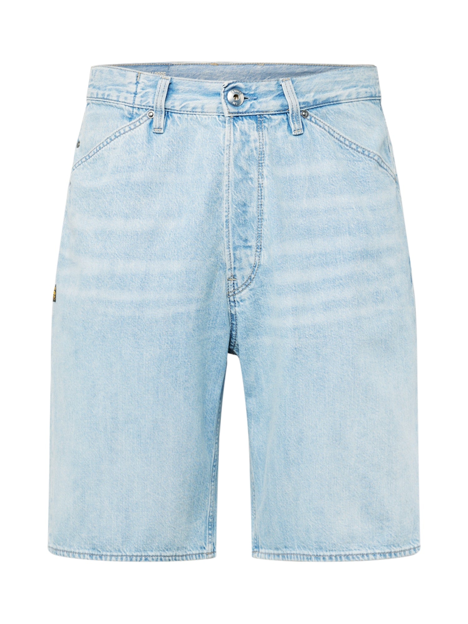 G-star Raw Mens Relaxed fit Denim Jean Shorts 30 Blue Solid