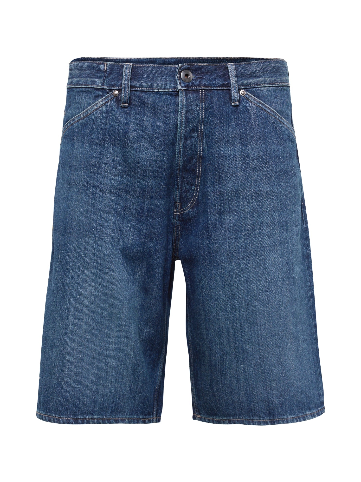 G-Star RAW Mens Loose fit Denim Shorts 31 Blue