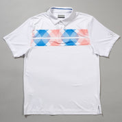 PGA TOUR Mens Regular fit Short Sleeve Polo Shirt Large White