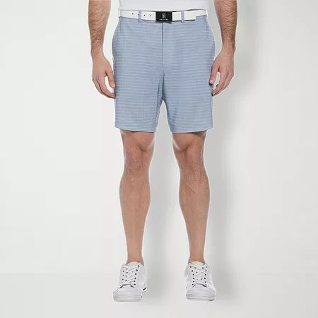 Pga Tour Men Regular fit Golf Shorts 42 / 8 Grey Check
