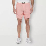Pga Tour Mens Regular fit Golf shorts 44 / 8 Pink Plaid