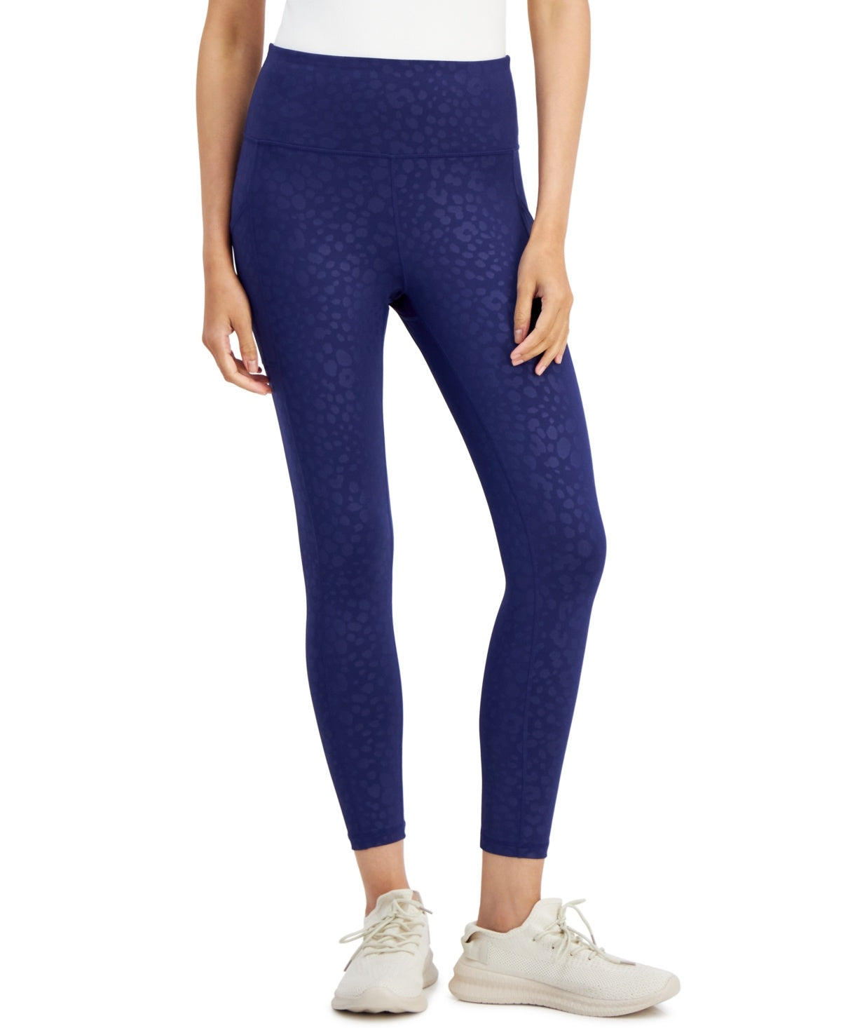 ID Ideology Women Regular fit Compression Leggings Small Blue