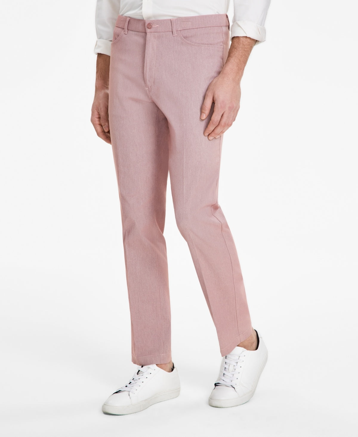 Tommy Hilfiger Mens Modern fit Dress Pants 32 / 32 Pink Solid Bristol Apparel Co Tommy Hilfiger Mens Modern fit Dress Pants 32 / 32 Pink Solid Bristol Apparel Co