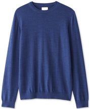 Frank And Oak Mens Merino Wool Crewneck Long Sleeve Sweater Royal Blue 2XL