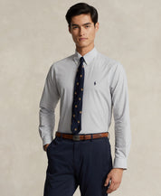 Polo Ralph Lauren Mens Slim fit Long Sleeve Button-Up Shirt XXL Grey Check