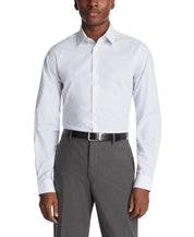 Calvin Klein Mens Regular fit Dress Shirt Large 16.5 in 34-35 Light Blue