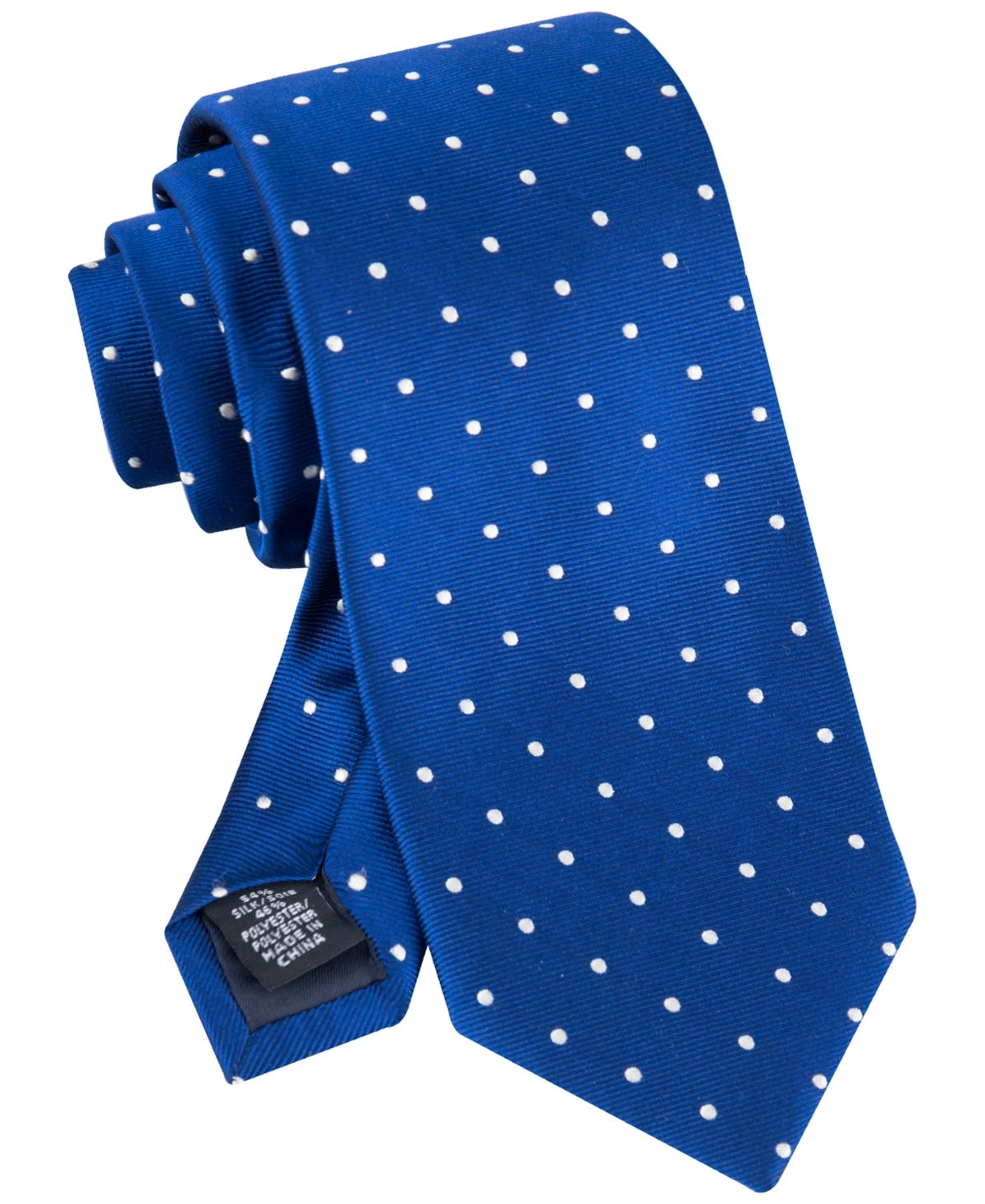 Tommy Hilfiger Men Regular fit Tie Necktie One Size Blue Festive Dot