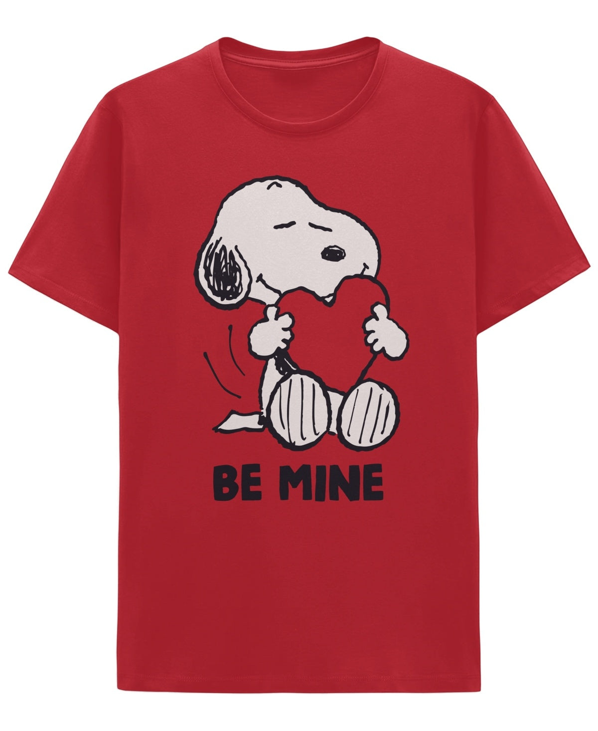 Hybrid Mens Regular fit Short Sleeve Graphic T-Shirt Shirt Large Red Solid