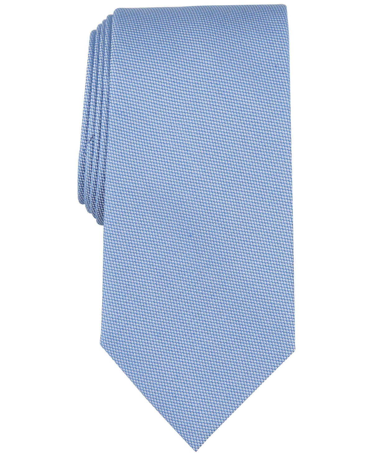 Michael Kors Mens Regular fit Tie Necktie One Size Royal Blue Solid