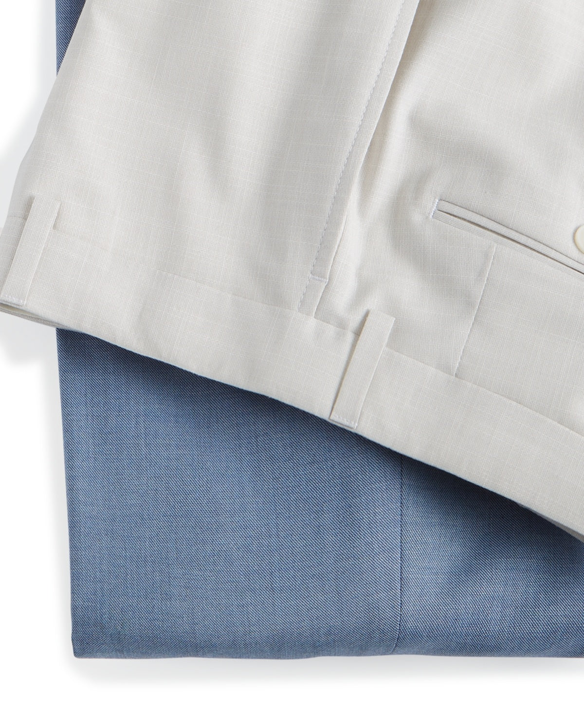 Calvin Klein Mens Slim fit Casual Pants 33 / 32 White Solid