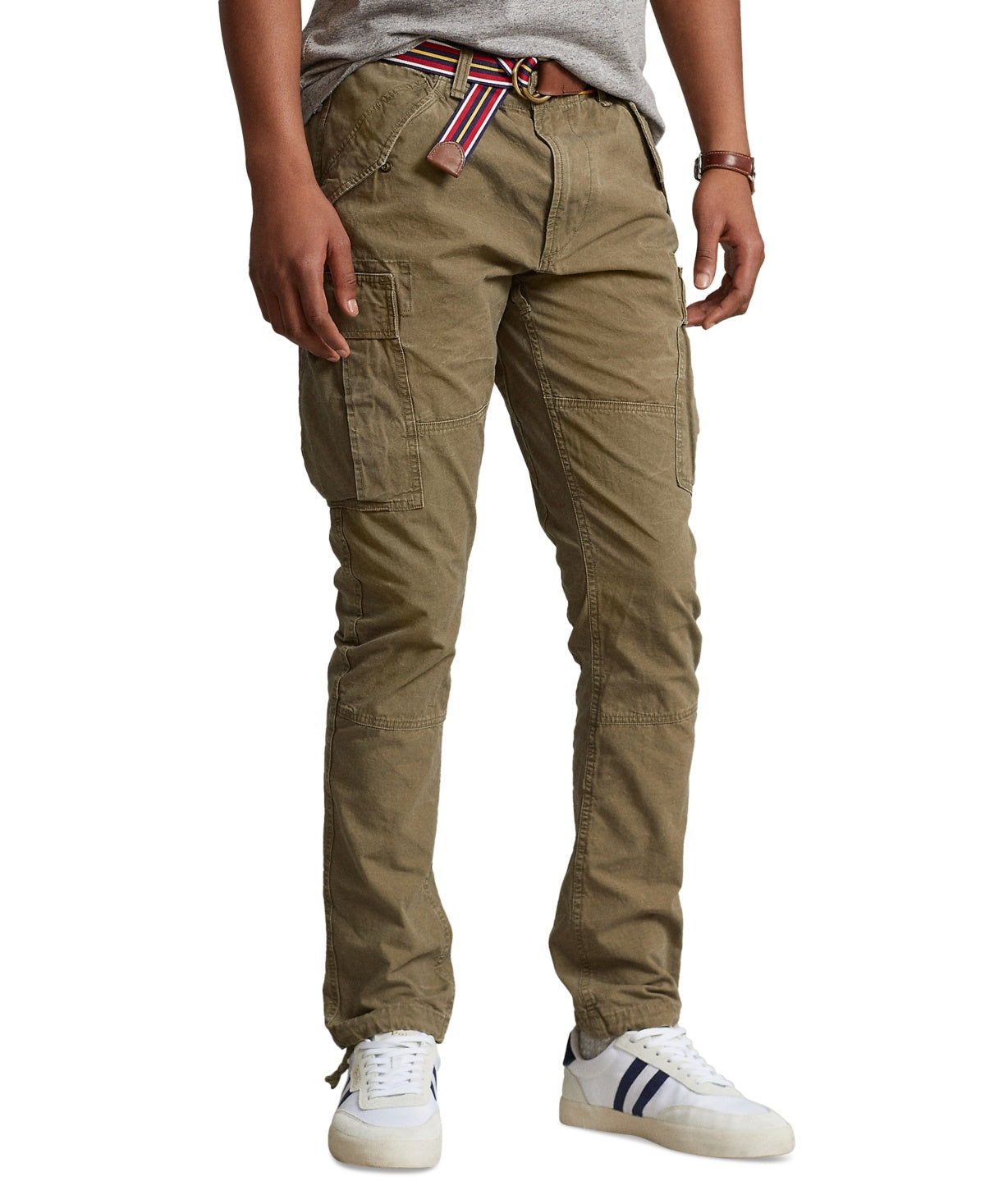 Polo Ralph Lauren Mens Slim fit Cargo Pants 38 / 30 Green Solid