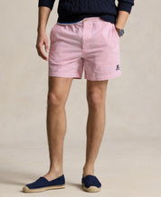 Polo Ralph Lauren 6-Inch Polo Prepster Seersucker Shorts XL Pink Striped