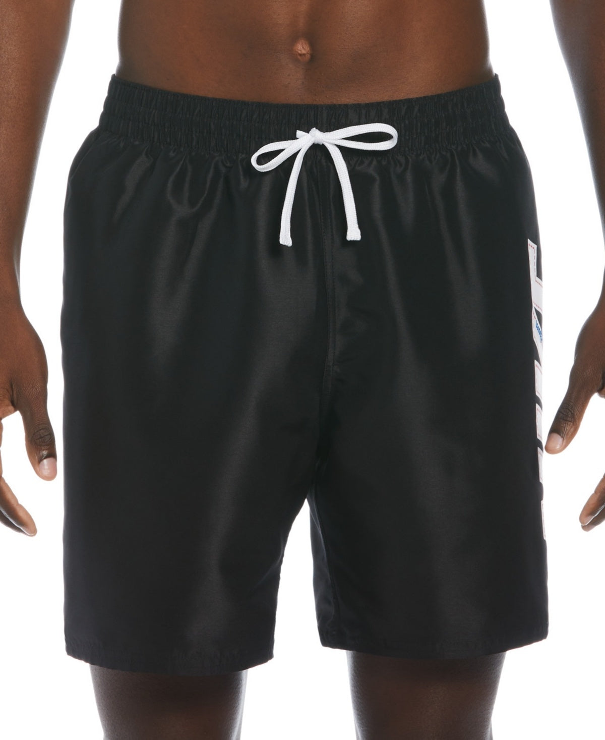 Nike Mens Regular fit Swim Trunks Swimwear Medium Black Solid